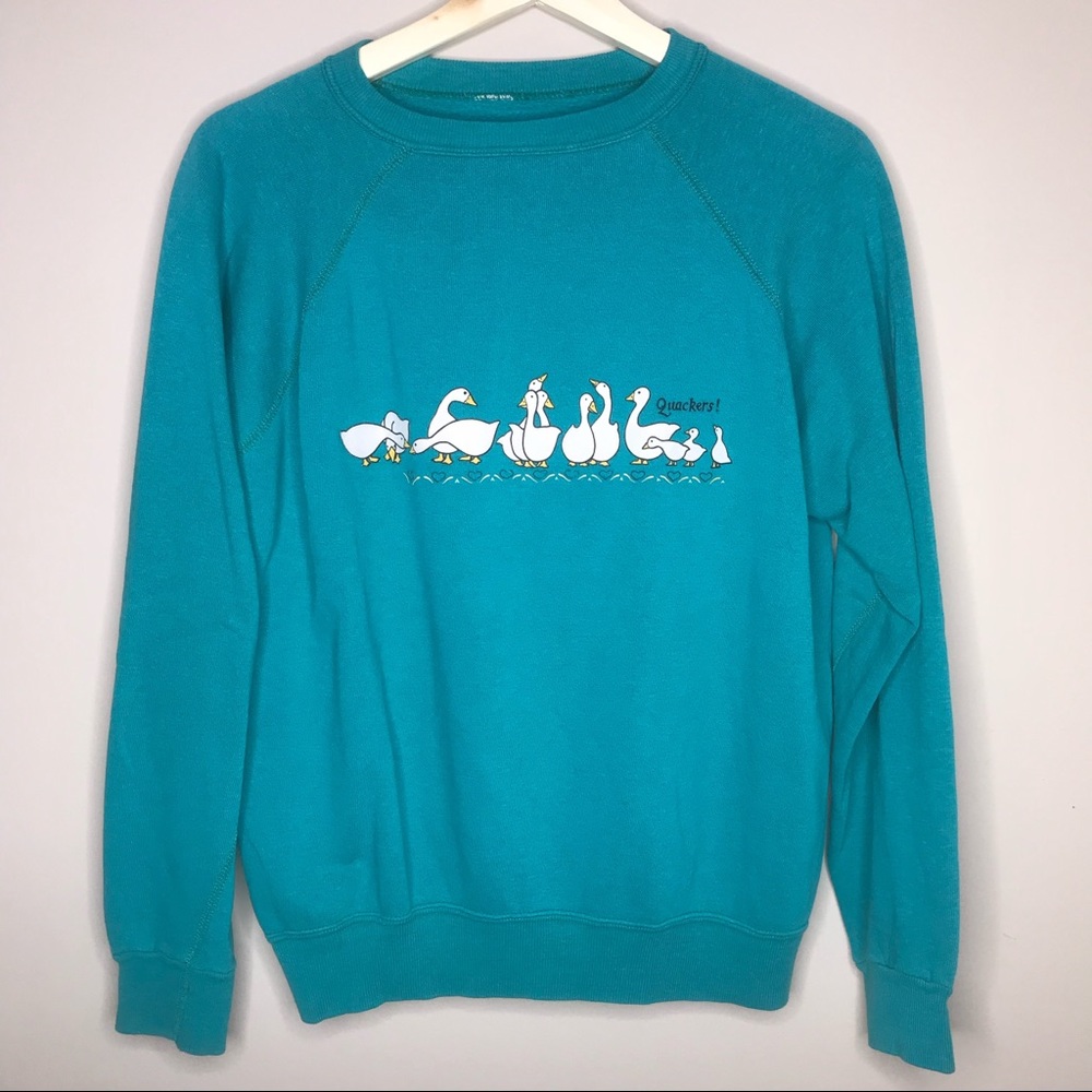Quackers Ducks Women’s Crewneck Sweater